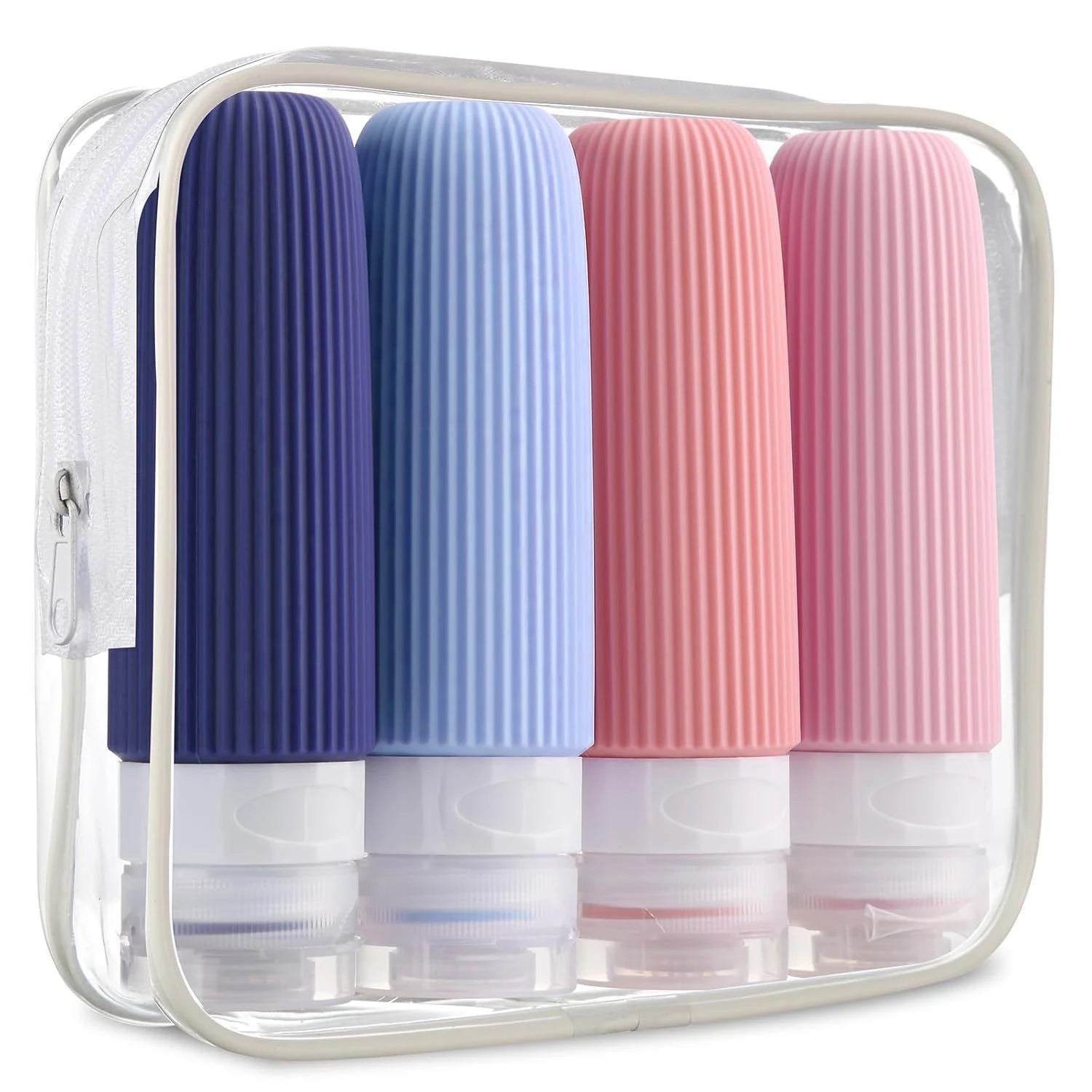 Recipientes de Silicone Portáteis Para Viagem (90ml)