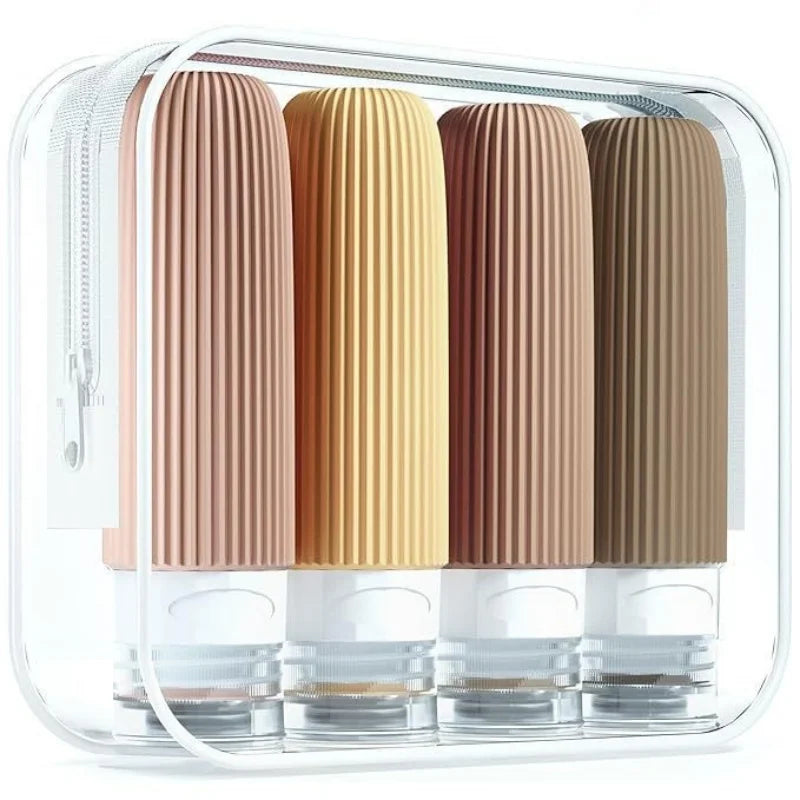 Recipientes de Silicone Portáteis Para Viagem (90ml)