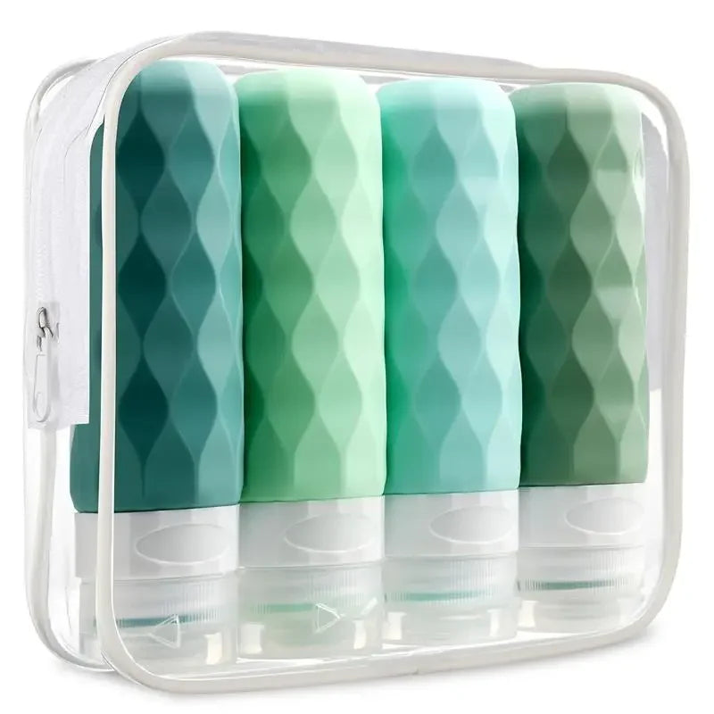 Recipientes de Silicone Portáteis Para Viagem (90ml)