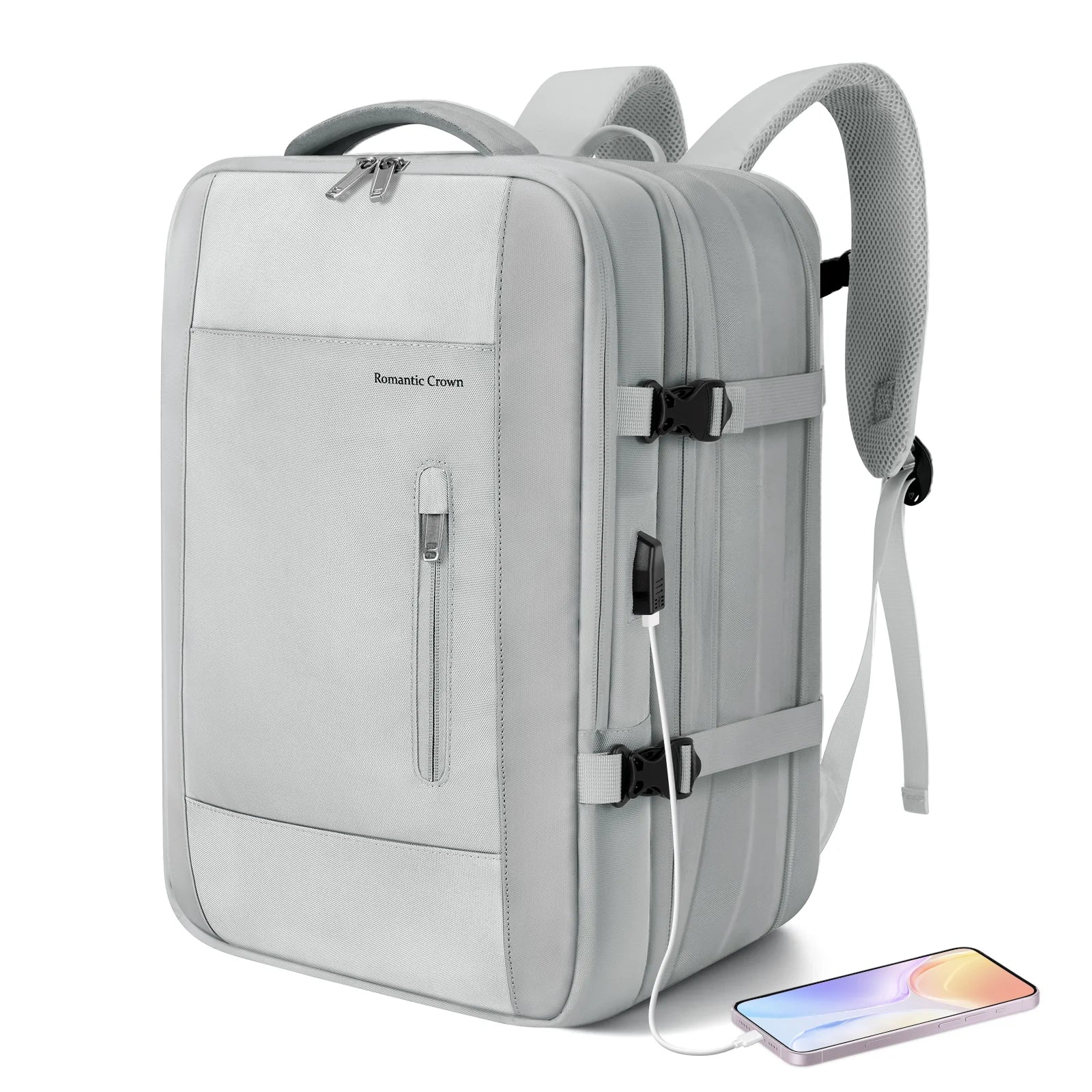 Mochila de Viagem Expansível EXPLORE - Romantic Crown™