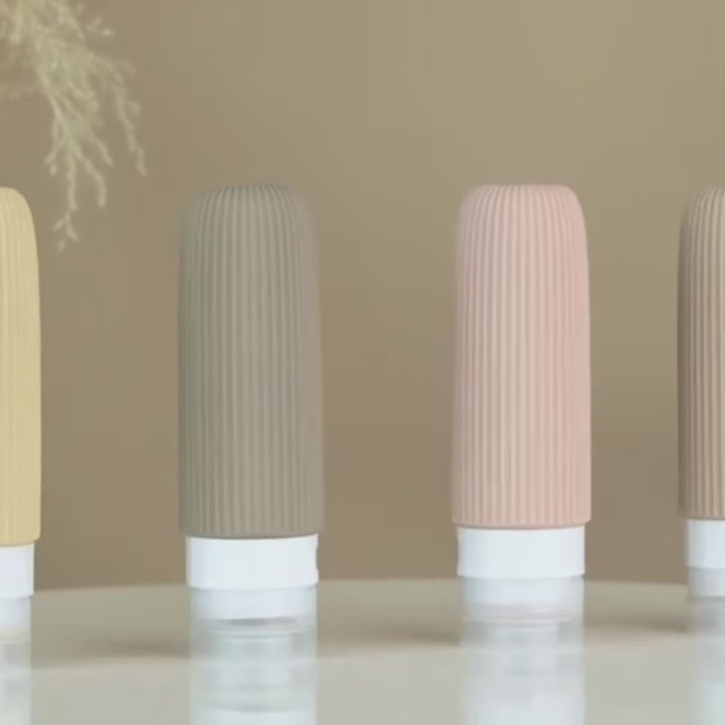 Recipientes de Silicone Portáteis Para Viagem (90ml)