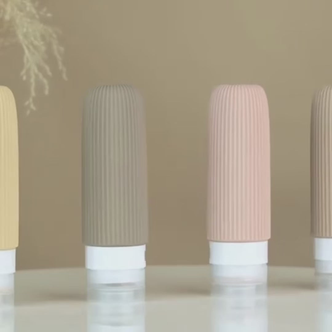 Recipientes de Silicone Portáteis Para Viagem (90ml)
